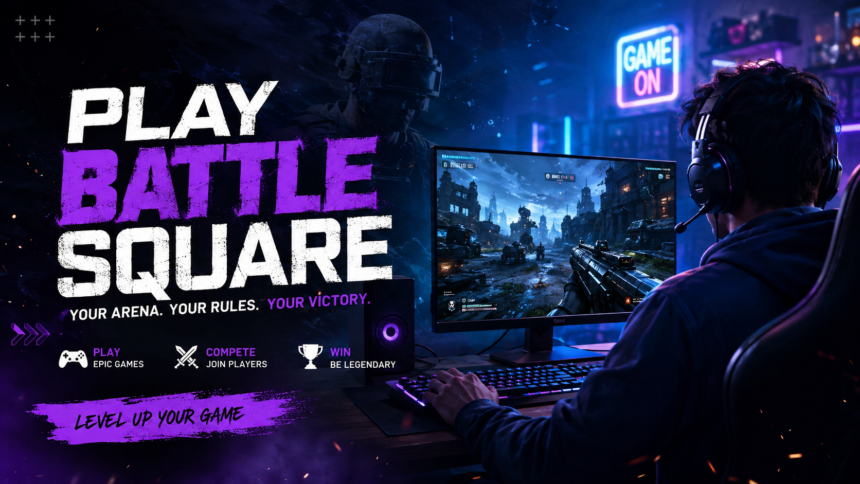 Playing Games PlayBattleSquare